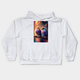 Love Birds Kids Hoodie